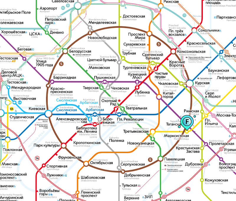 карта метро